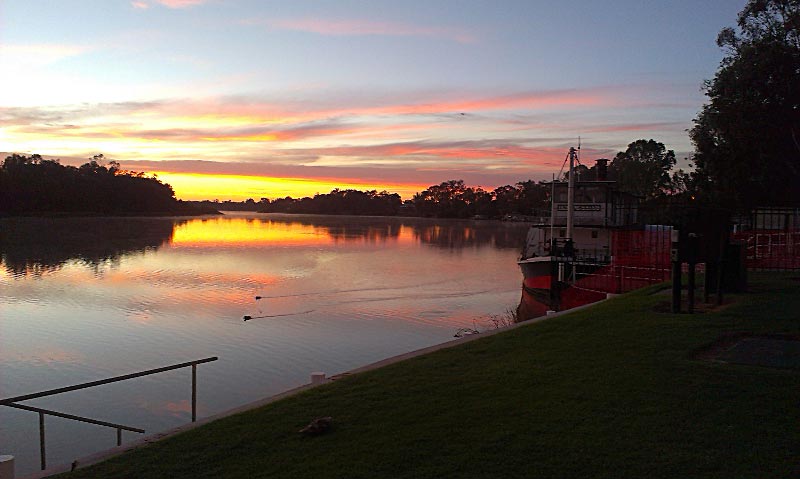 Renmark at Sunrise