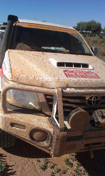 Hilux Mud Art